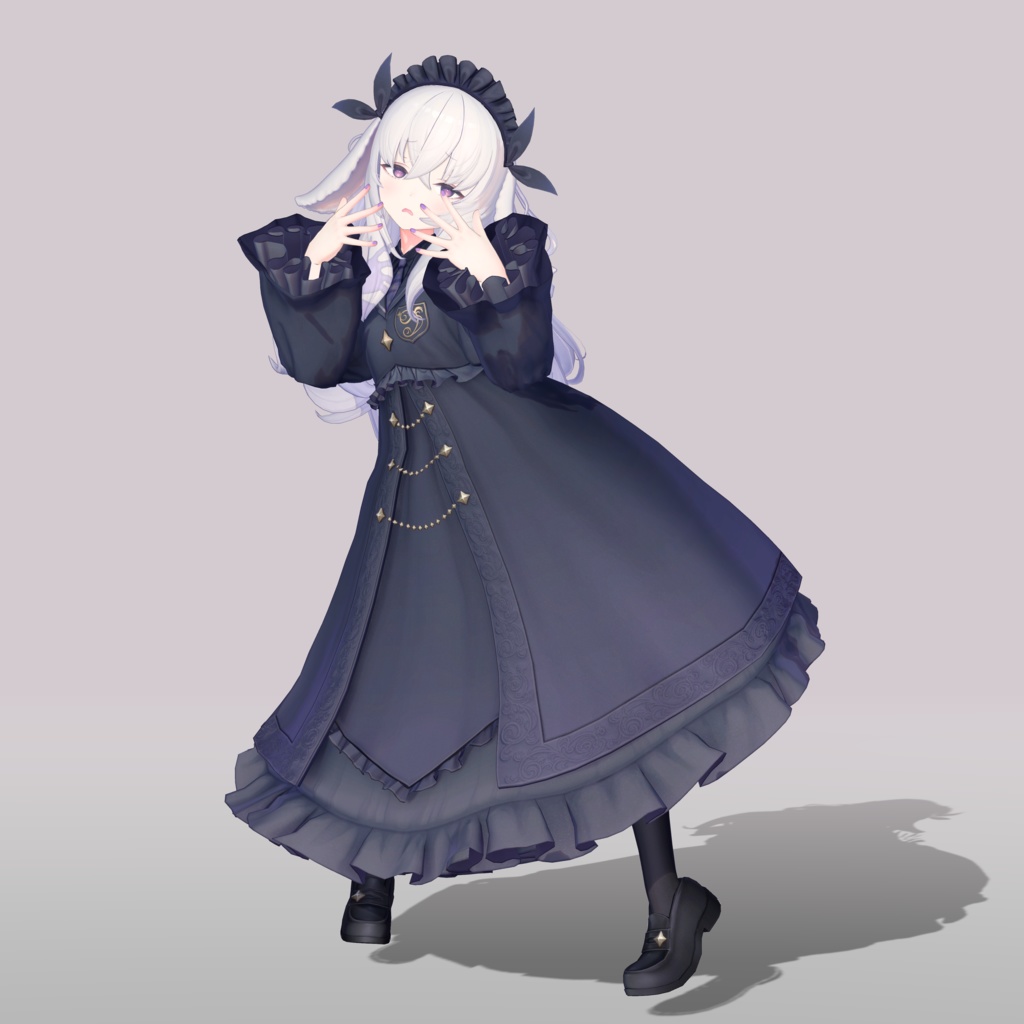 【VRChat向け3Dモデル】ラヴァニエラ(RAVANIELLA)