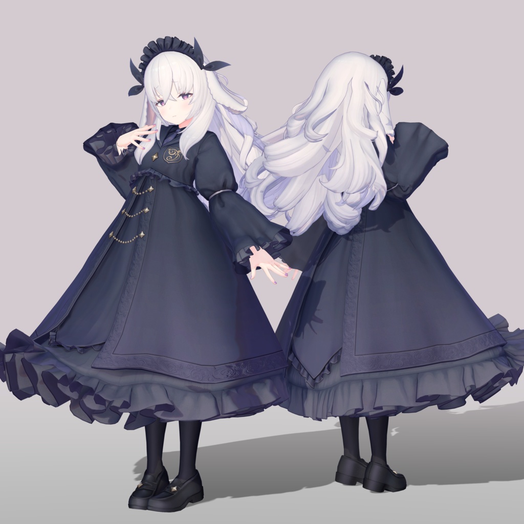 【VRChat向け3Dモデル】ラヴァニエラ(RAVANIELLA)