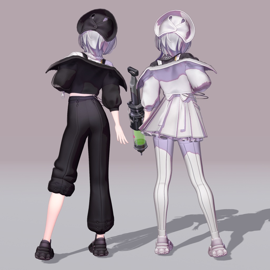 ナーデル(Nadel)【VRChat用3Dモデル】