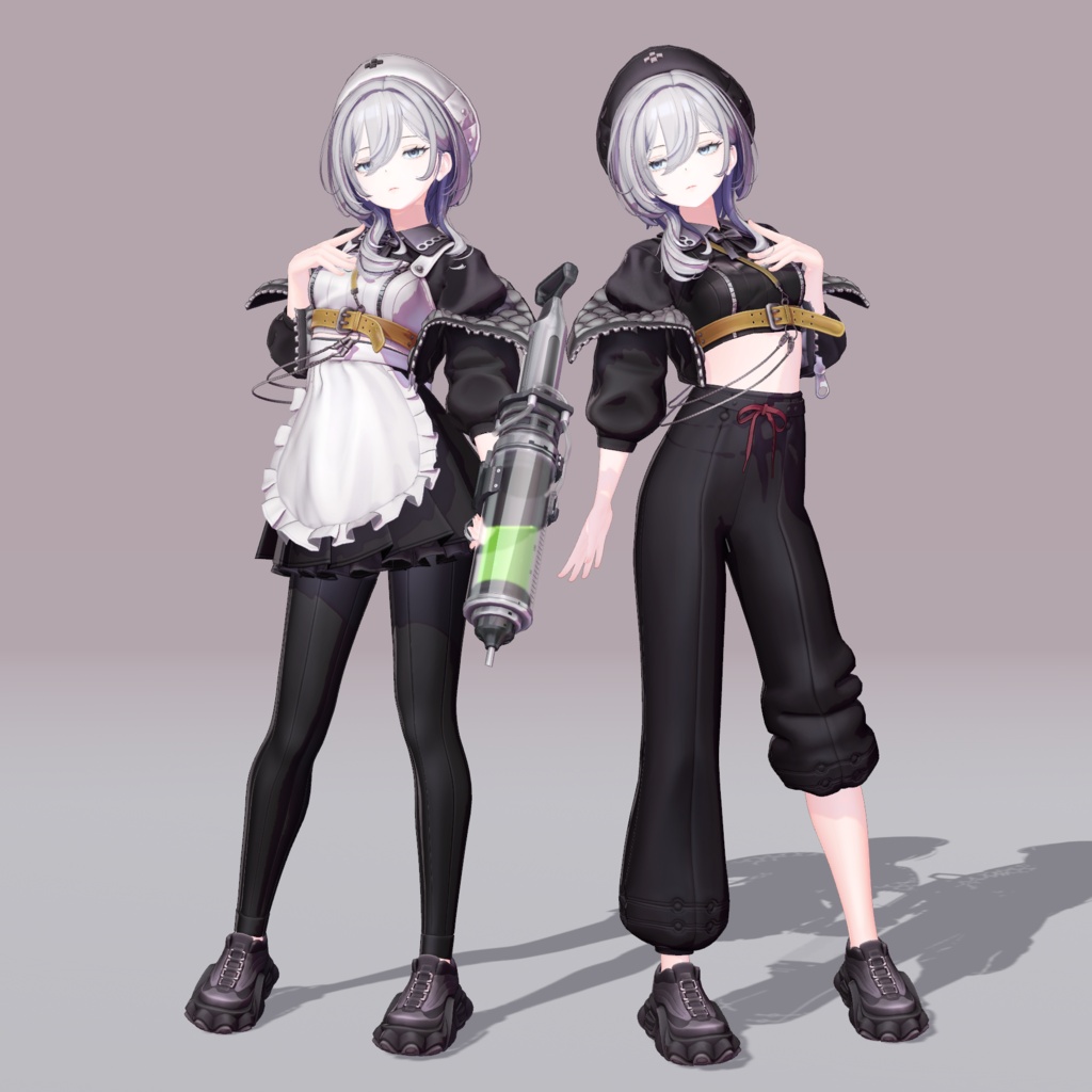 ナーデル(Nadel)【VRChat用3Dモデル】
