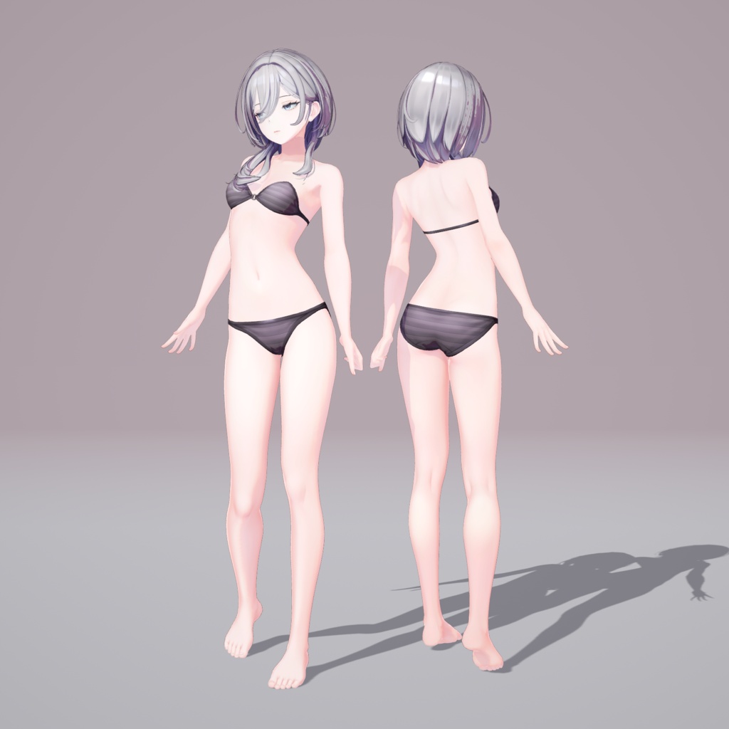 ナーデル(Nadel)【VRChat用3Dモデル】