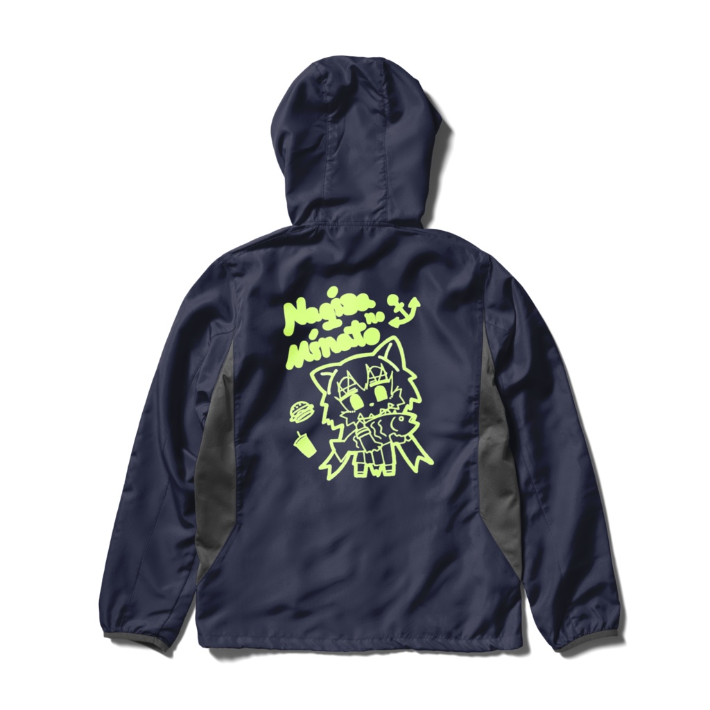 『ナギサのみなと ver.2』ウィンドブレーカー(ネイビー)