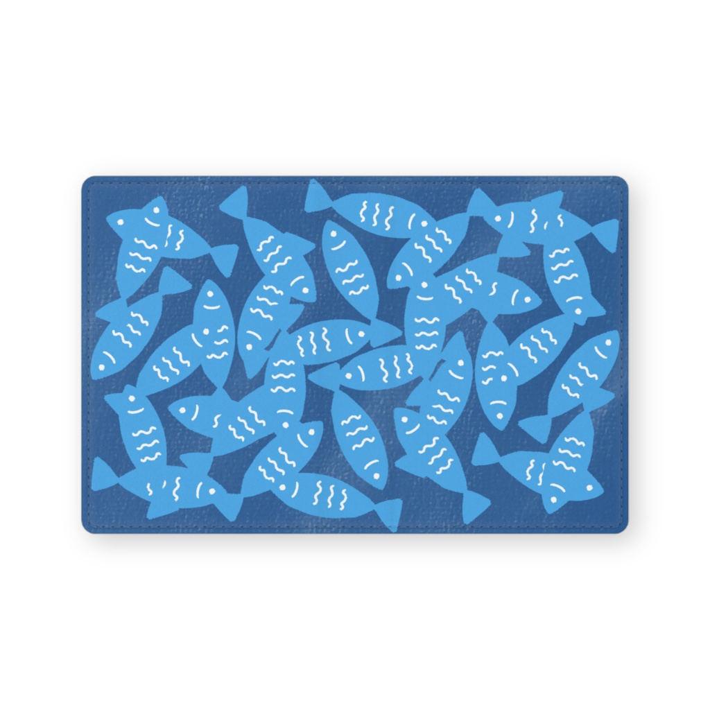 『ナギサのみなと FISH』名刺入れレザー