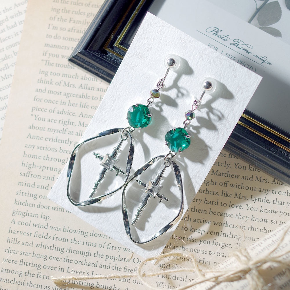 ツイステ/ピアス/イヤリング/シルバー