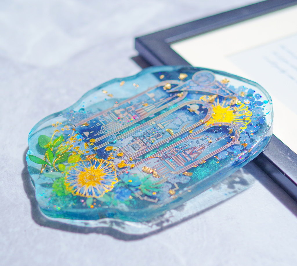 原神/レジンコースター/フォンテーヌ-B