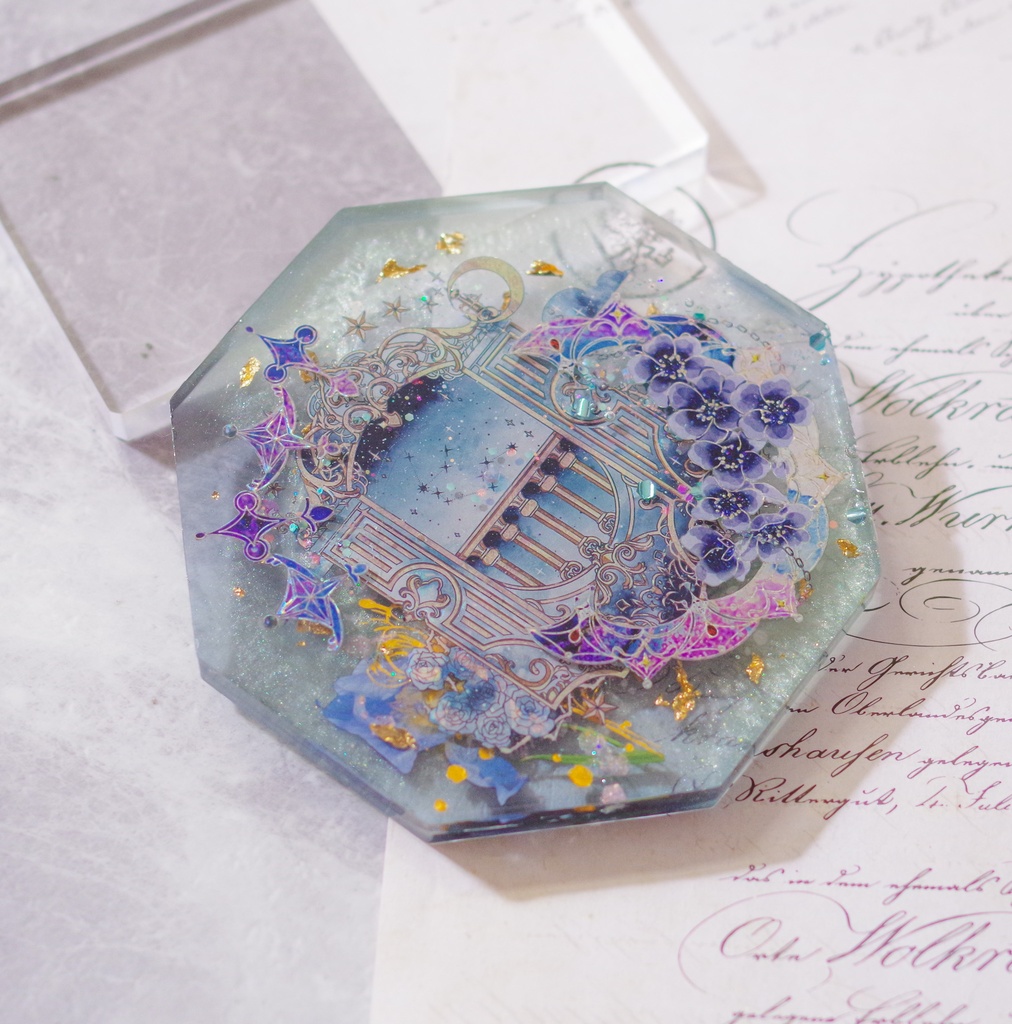 原神/レジンコースター/フォンテーヌ-B