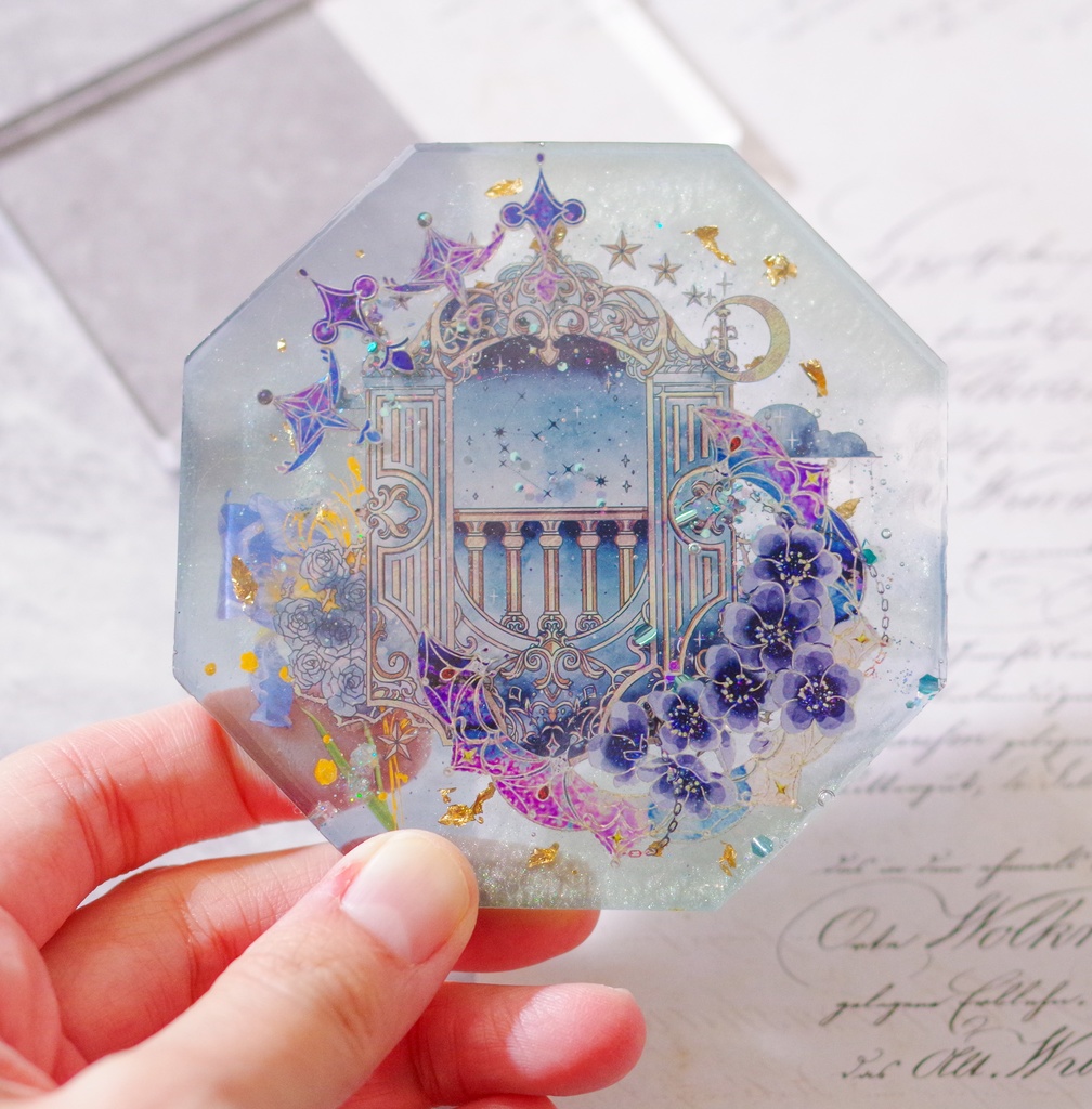 原神/レジンコースター/フォンテーヌ-B