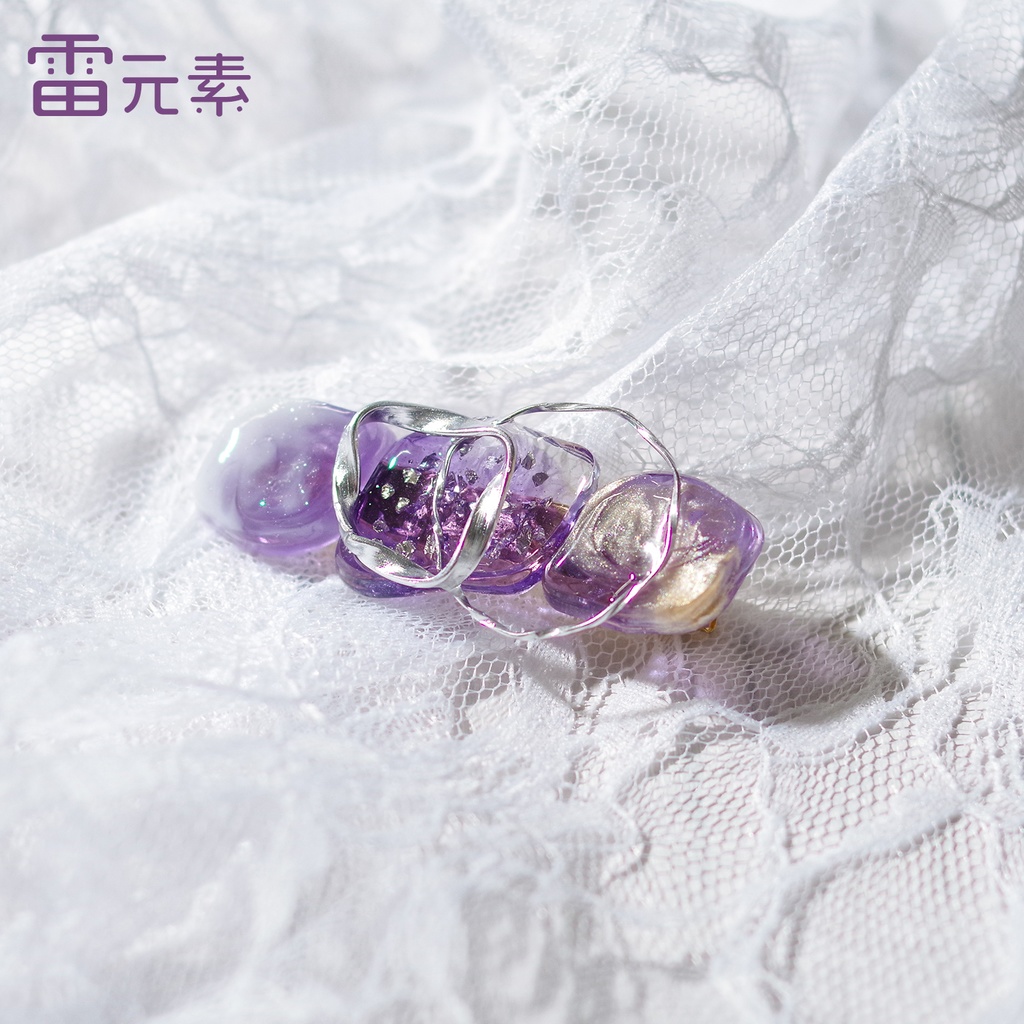 原神/ヘアクリップ/元素イメージ