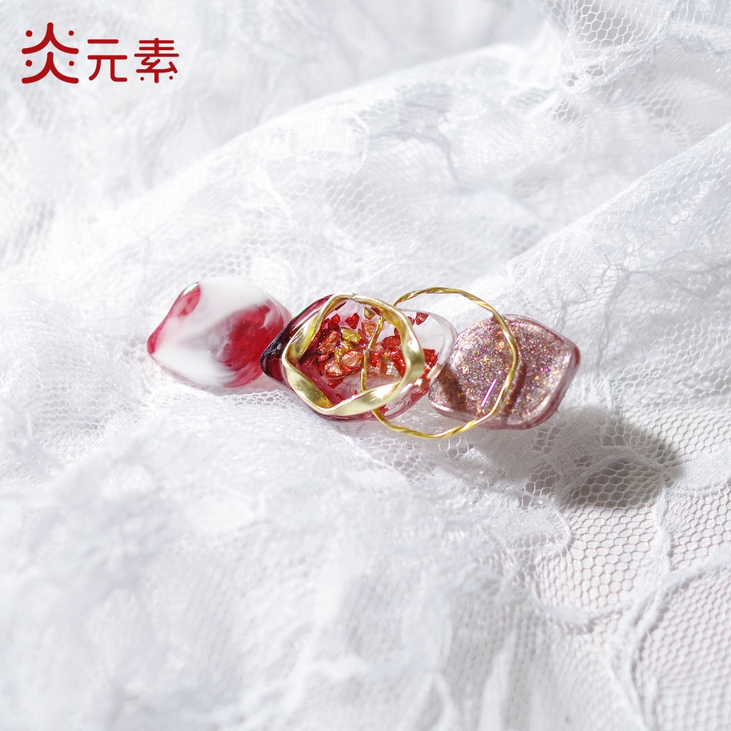 原神/ヘアクリップ/元素イメージ