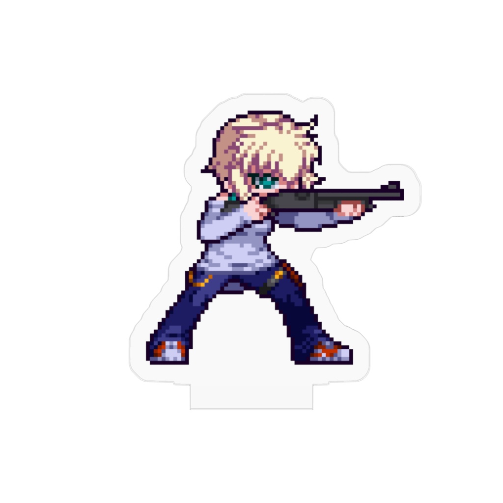 アクリルフィギュア【50x50mm】 タレット(ショットガン)