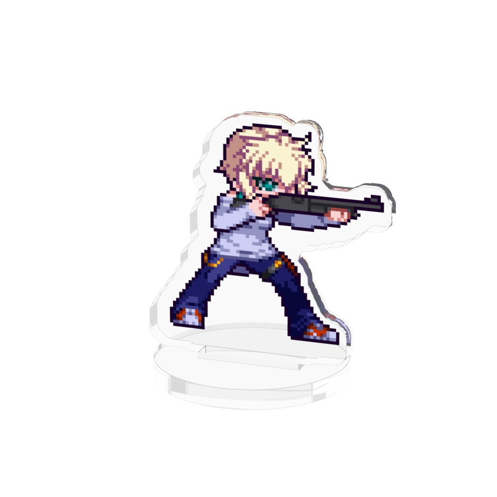 アクリルフィギュア【50x50mm】　タレット（ショットガン）
