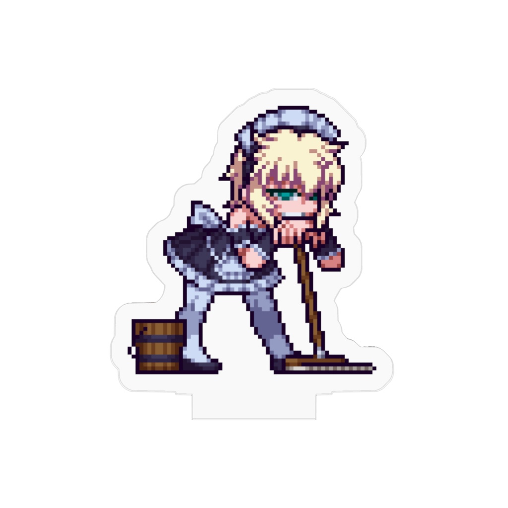 アクリルフィギュア【50x50mm】 タレット(メイド)