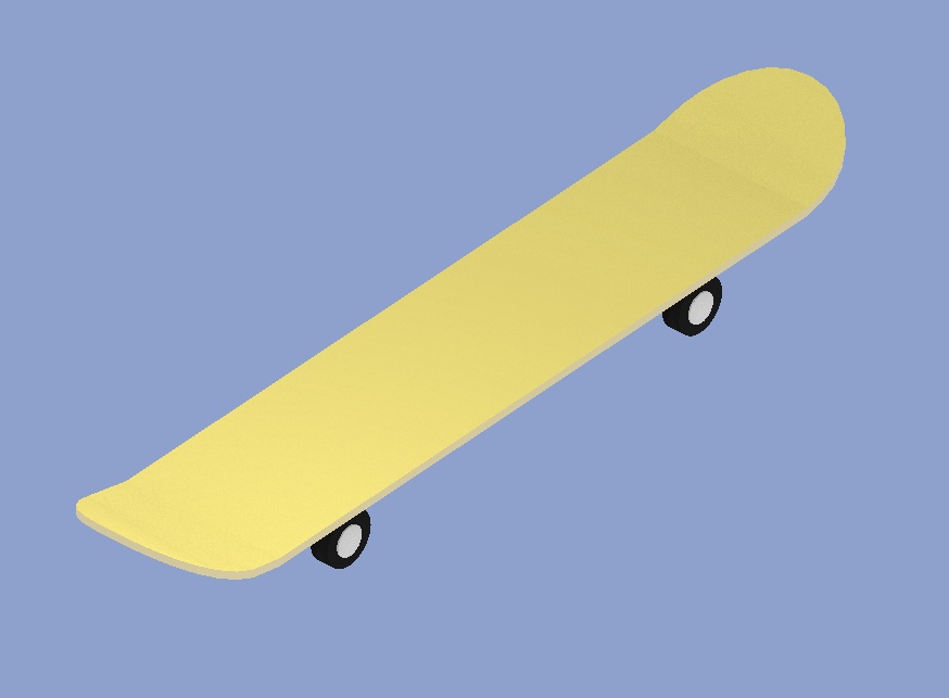 Skateboard Art - Jewelz - スケートボード 3DCG グラフィックアート 