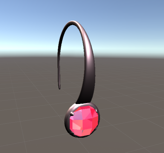 ルビーのピアス/イヤリング