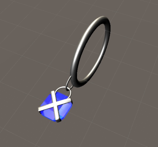 サファイアのピアス/イヤリング