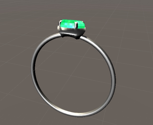 エメラルドの指輪