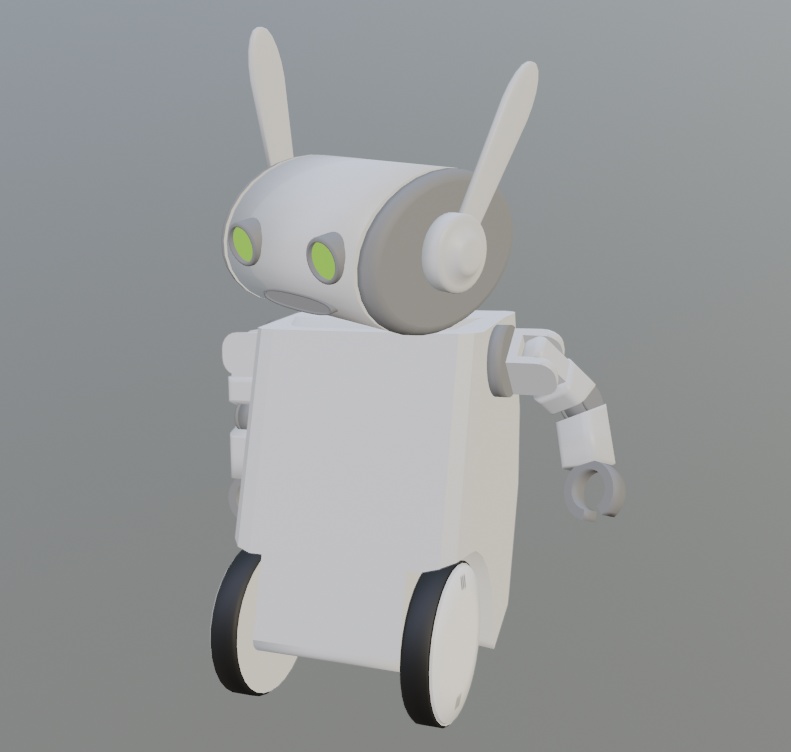 うさぎモチーフのロボット