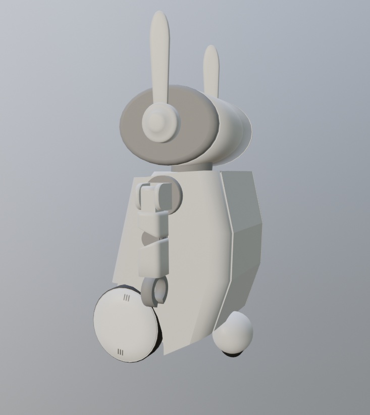 うさぎモチーフのロボット