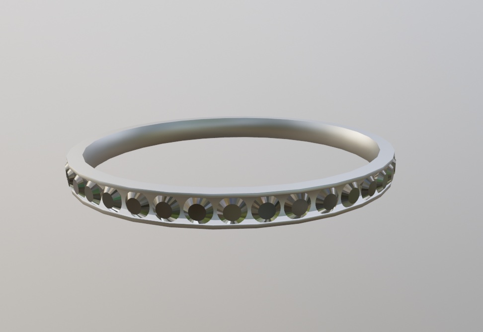 ダイヤモンド41個の指輪