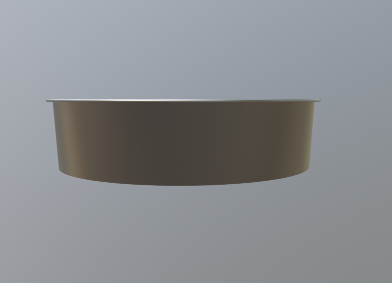 金属製のたらい