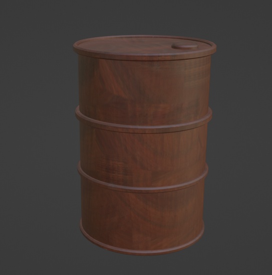 Free Rusty Steel Barrel