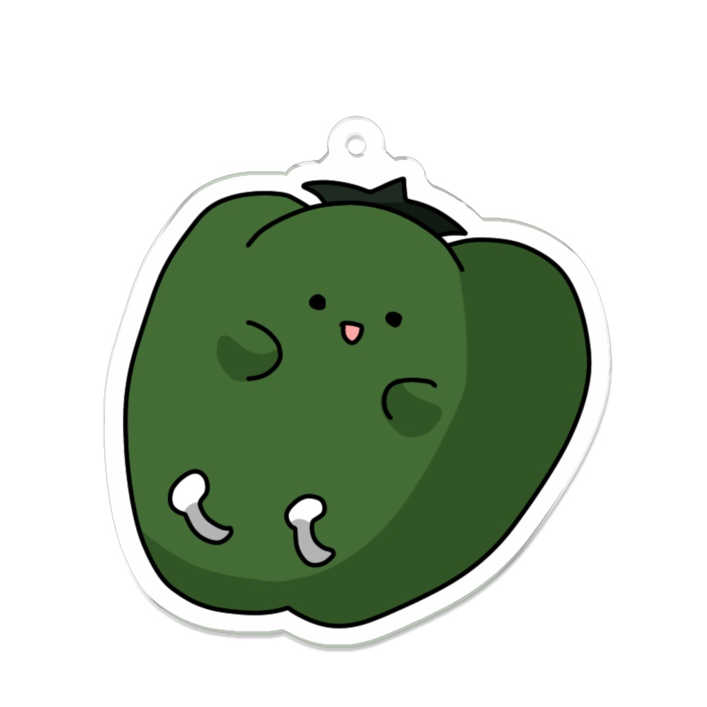 ピーくんアクキー