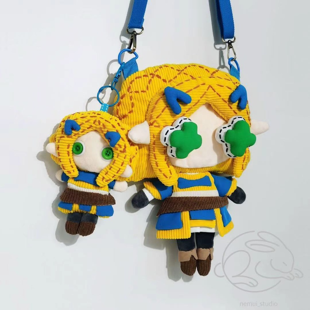 ゼルダの伝説 十字目(じゅうじめ)の手作りバッグ カスタマイズ