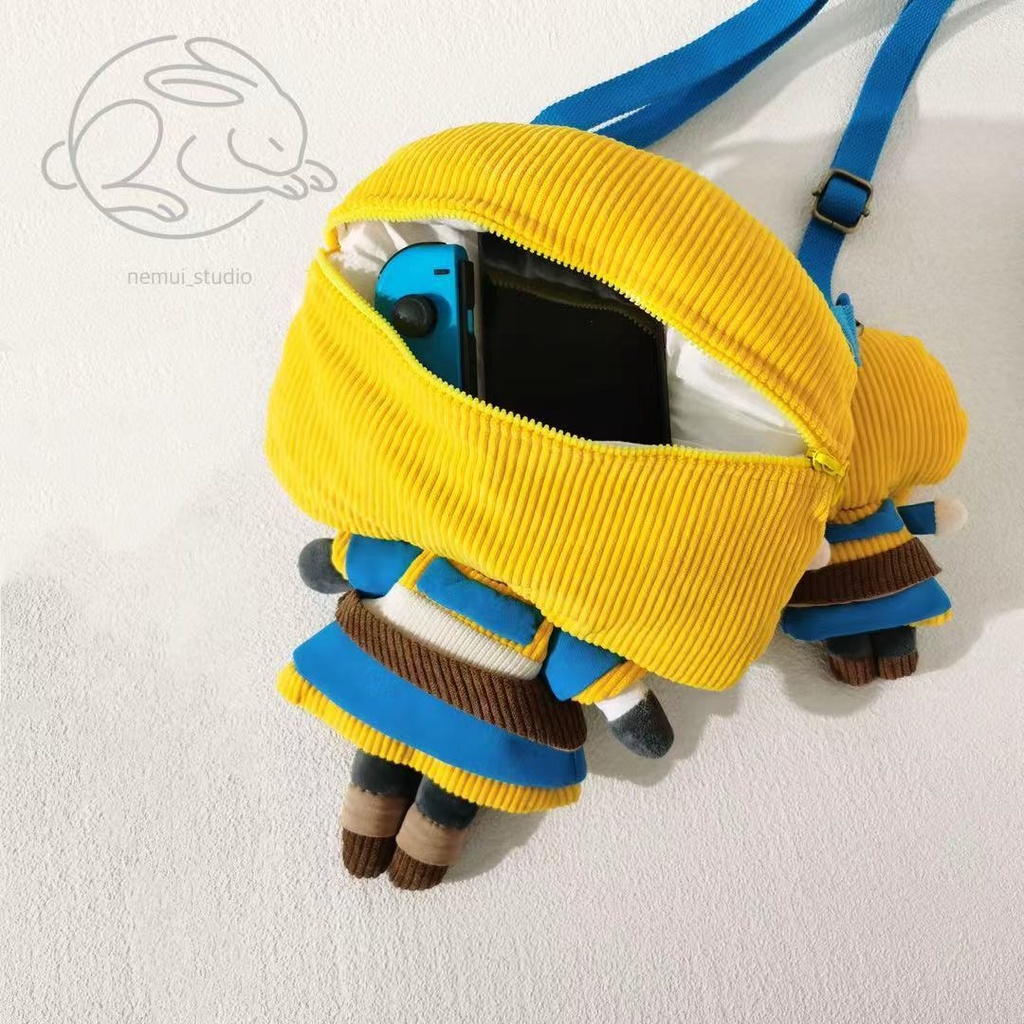 ゼルダの伝説 十字目(じゅうじめ)の手作りバッグ カスタマイズ