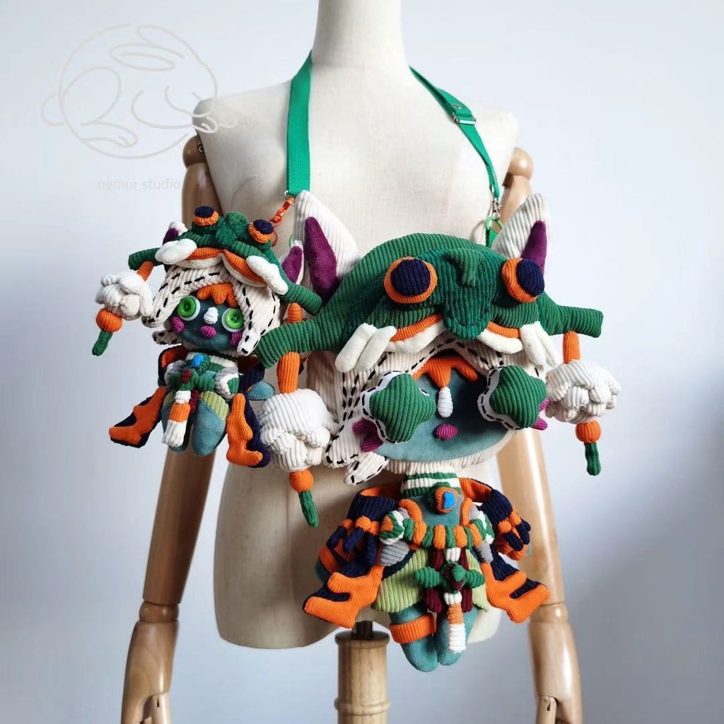 ゼルダの伝説 ミネール 十字目(じゅうじめ)の手作りバッグ カスタマイズ