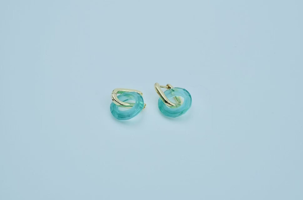 ゼルダの伝説リンク 緑の輪っかイヤリング