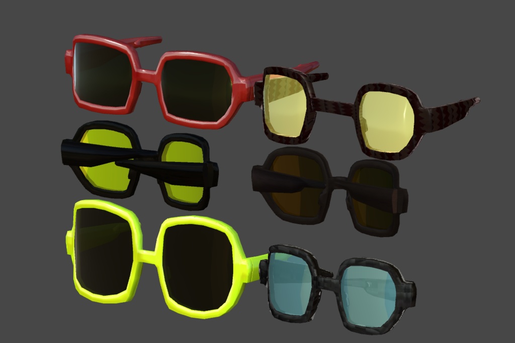 ちょびっと大判サングラス【Oh-van】