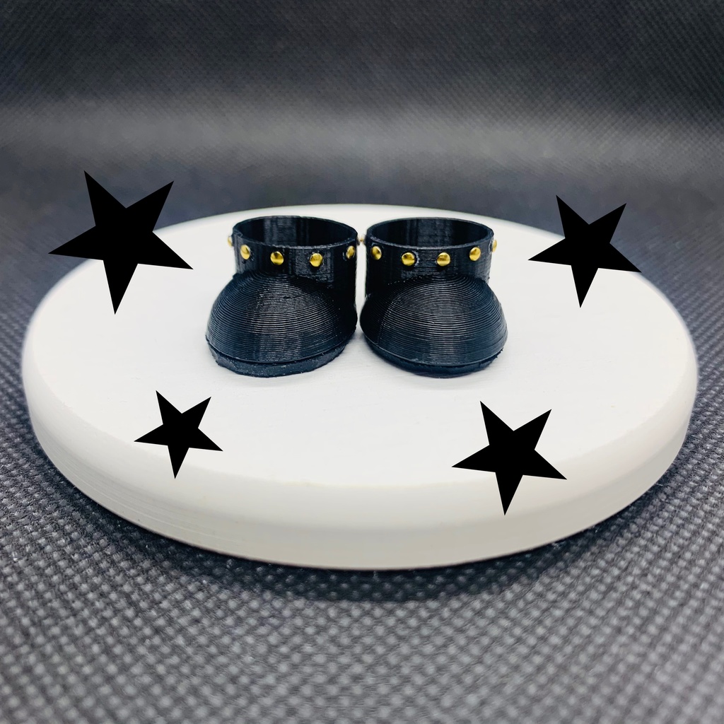 パールorスタッズぬいくつ