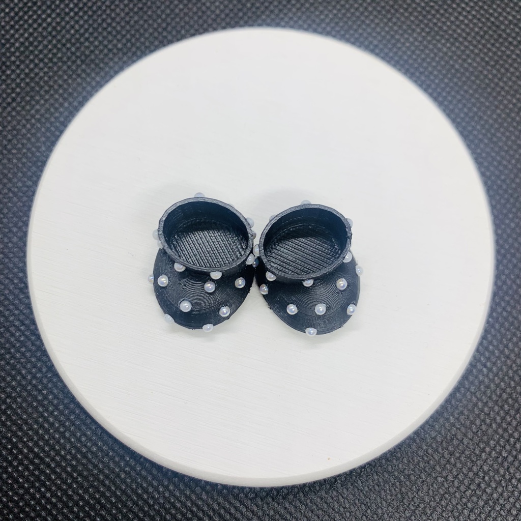 パールorスタッズぬいくつ