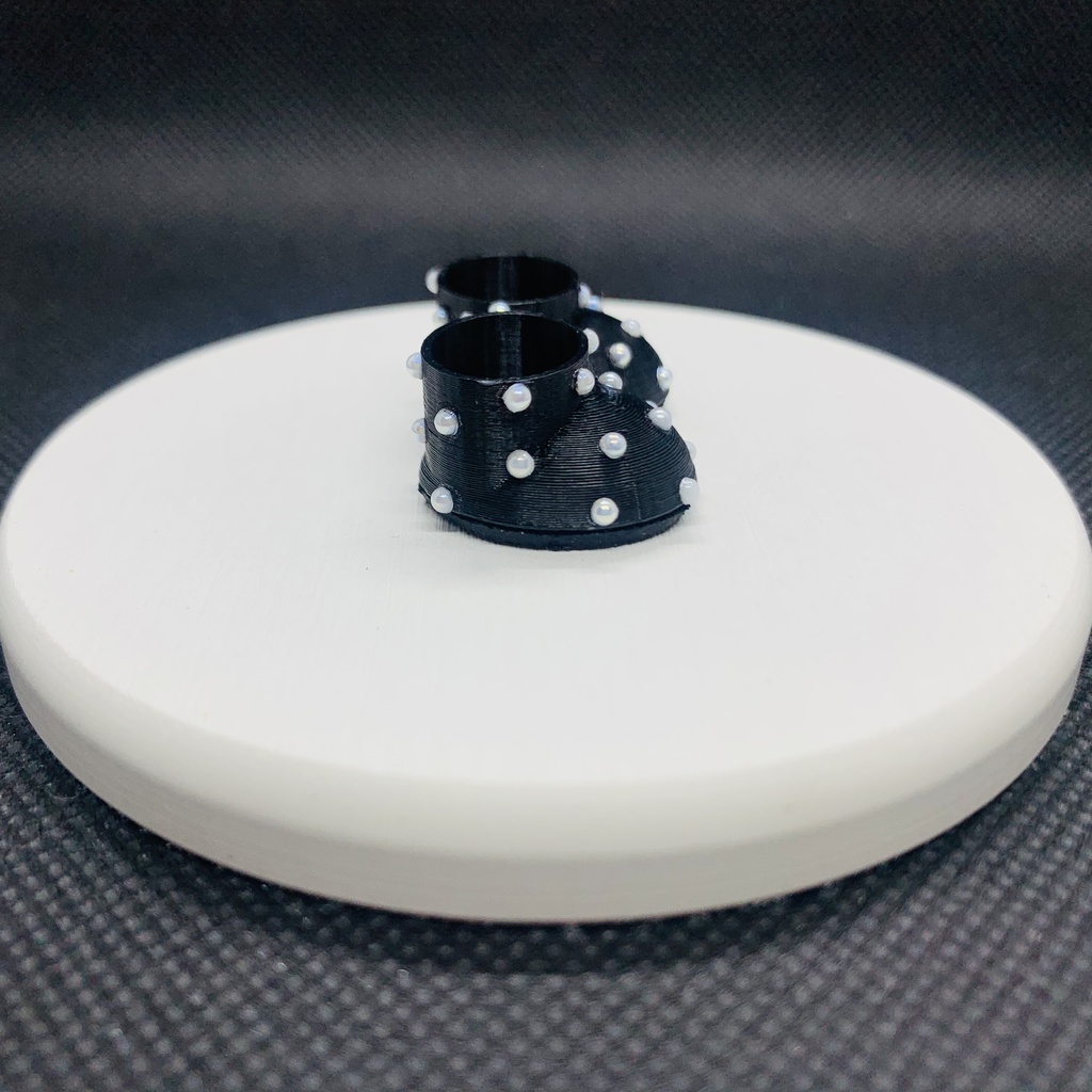 パールorスタッズぬいくつ