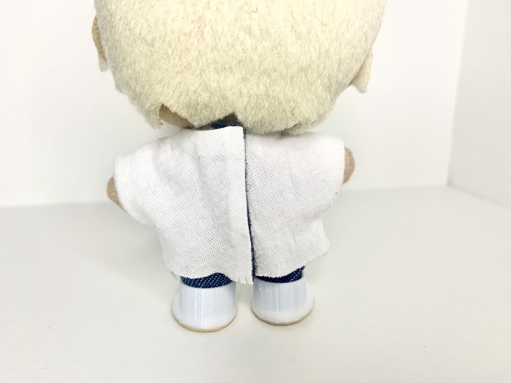 ホワイトシンプルぬいくつ