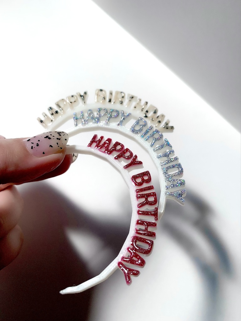 HAPPYBIRTHDAYカチューシャ