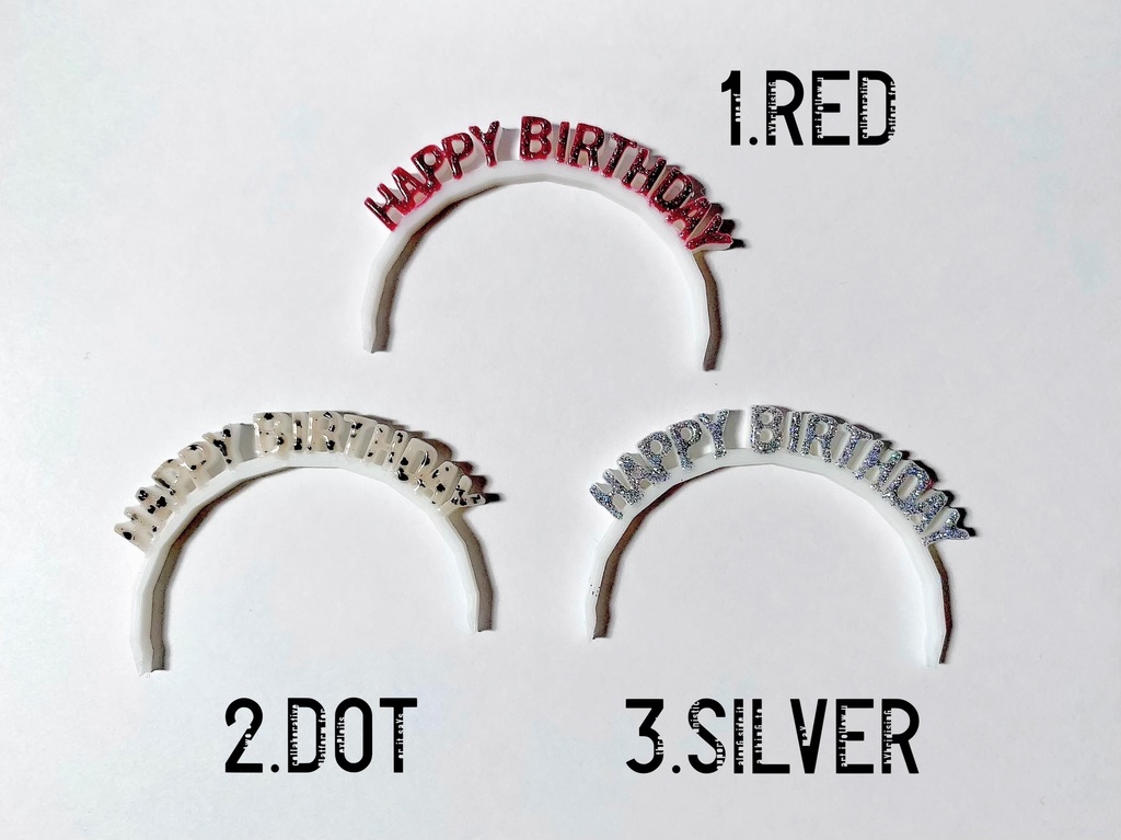 HAPPYBIRTHDAYカチューシャ