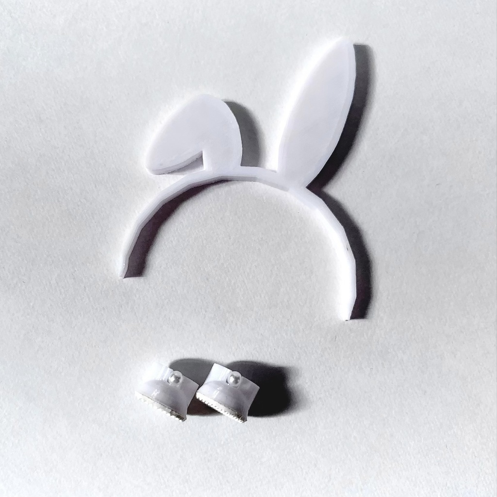 【8cm用】ぷちぬいバニーセット