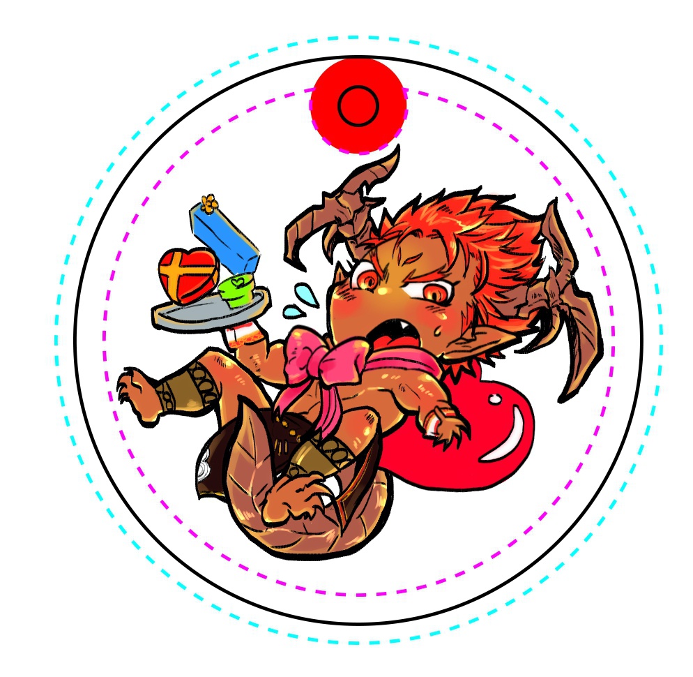 イフリートのキーホルダー