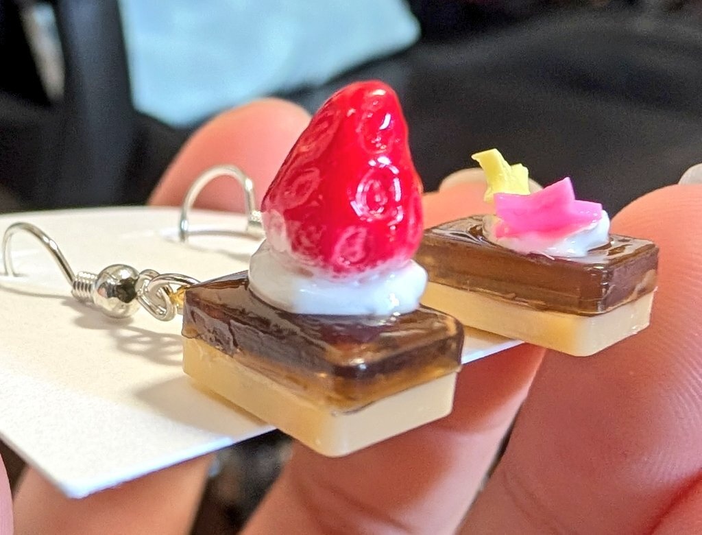 麻雀プリン牌🍮🀄️ピアス