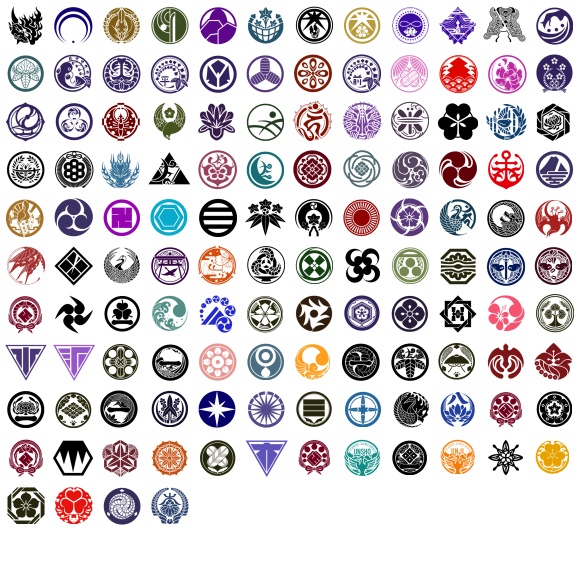 【刀剣乱舞】童子切安綱剥落・倶利伽羅江・三郎国宗・安宅切・二筋樋貞宗【和リング】