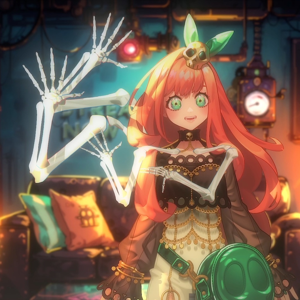 【VTS】ホネホネハンドトラッキング【Live2D】