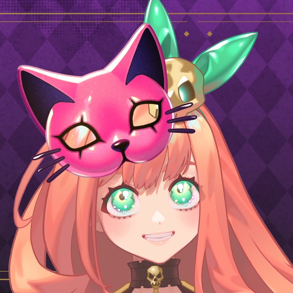 【VTS】ぷるぷる!キャットマスク【Live2D】