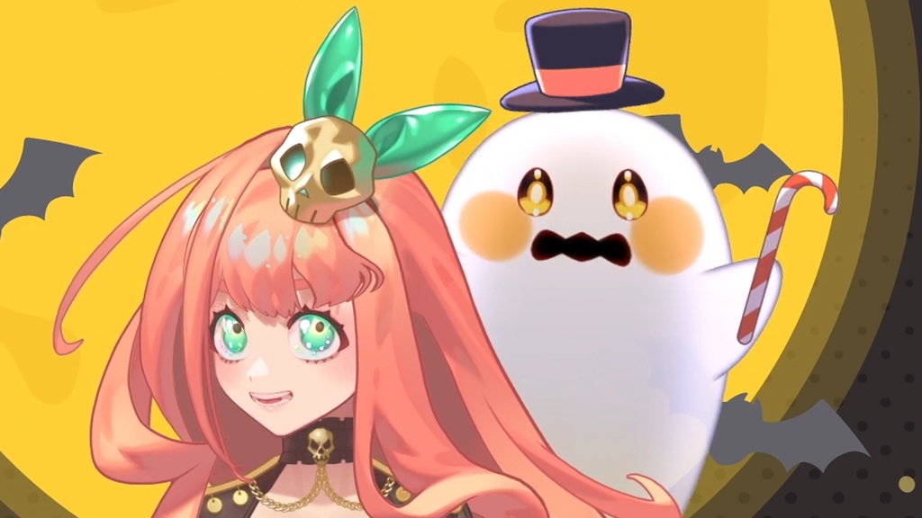 【VTS】はずかしがりやのおばけ【Live2D】