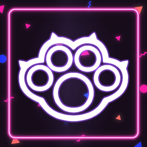 【VTS】ネオンキャットセット【Live2D】