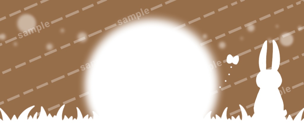 ほのぼのうさぎヘッダー【全12色】