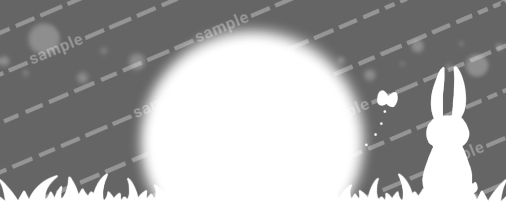 ほのぼのうさぎヘッダー【全12色】