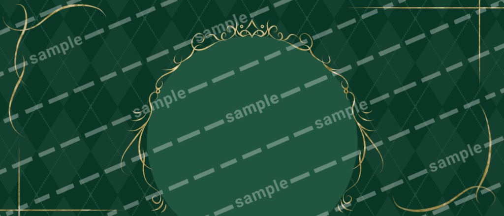 箔押し風オシャレヘッダー【全15色】