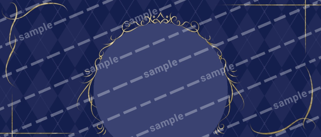 箔押し風オシャレヘッダー【全15色】