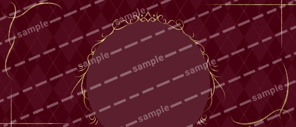 箔押し風オシャレヘッダー【全15色】